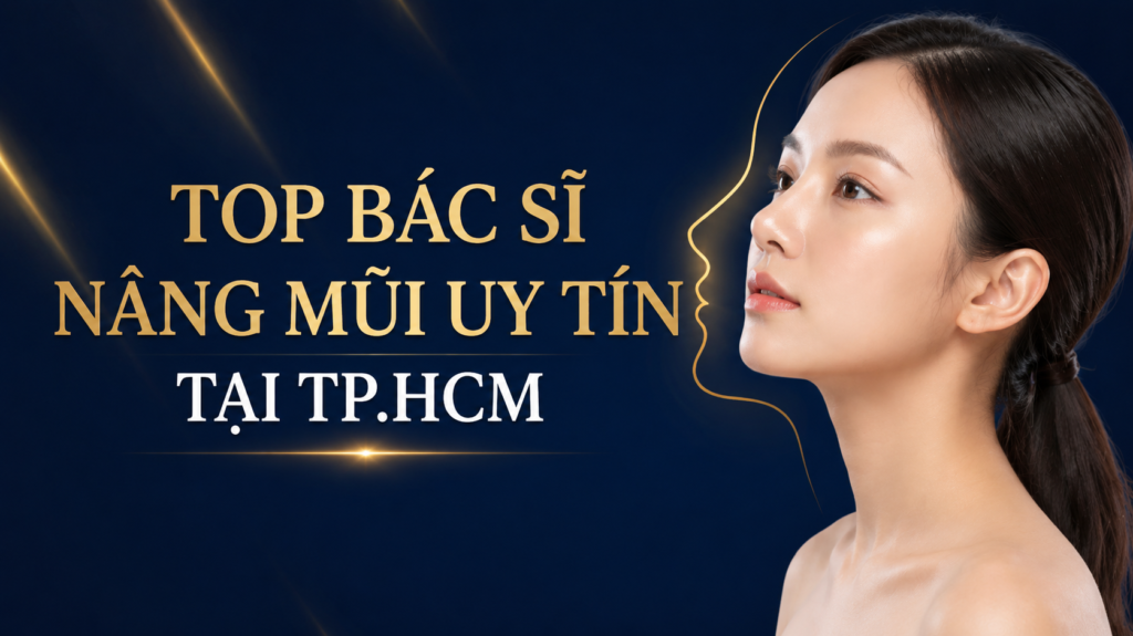 Top 4 Bác Sĩ Nâng Mũi Uy Tín Hàng Đầu Tại TP.HCM