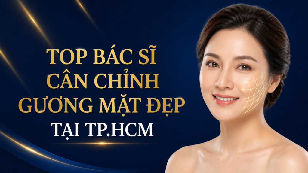 Top 4 Bác Sĩ Cân Chỉnh Gương Mặt Đẹp Tại TP.HCM