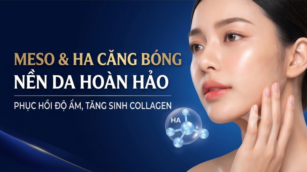 Mesotherapy Và HA Căng Bóng Trong Phác Đồ Trẻ Hóa 10D