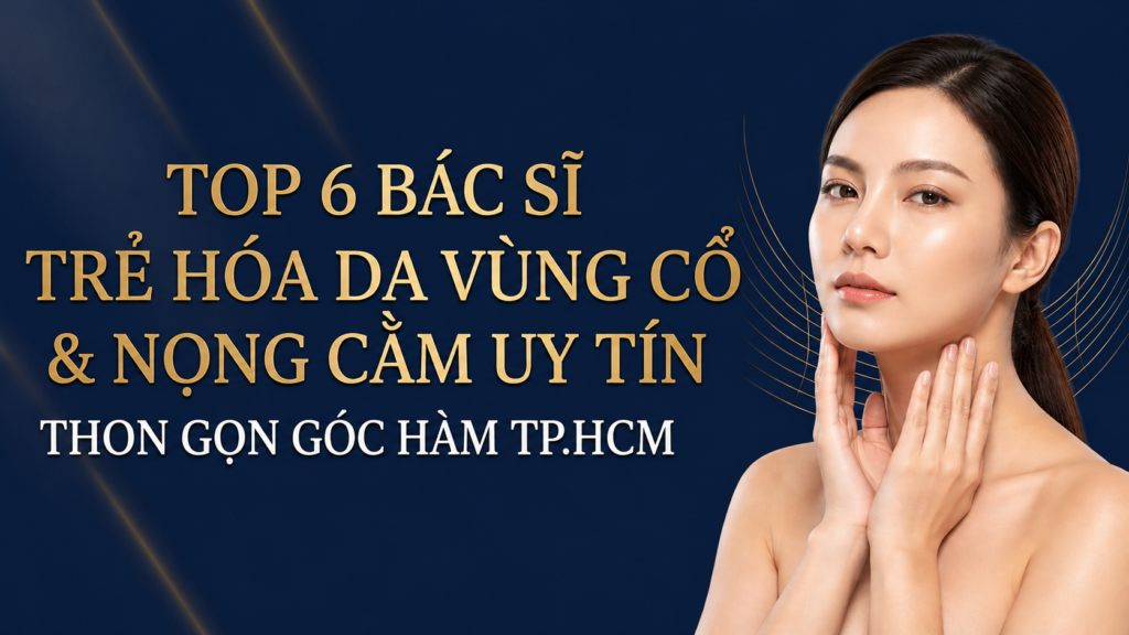 Top 6 Bác Sĩ Trẻ Hóa Da Vùng Cổ Nọng Cằm Uy Tín TP.HCM