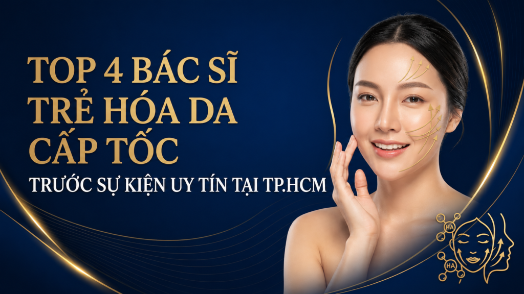 Top 4 Bác Sĩ Trẻ Hóa Da Cấp Tốc Uy Tín Tại TP.HCM