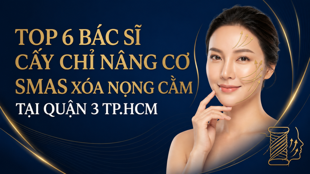 Top 6 Bác Sĩ Cấy Chỉ Nâng Cơ Xóa Nọng Cằm Tại Quận 3