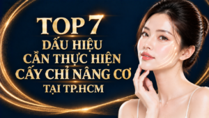 7 Dấu Hiệu Cần Thực Hiện Cấy Chỉ Nâng Cơ Chuẩn Y Khoa