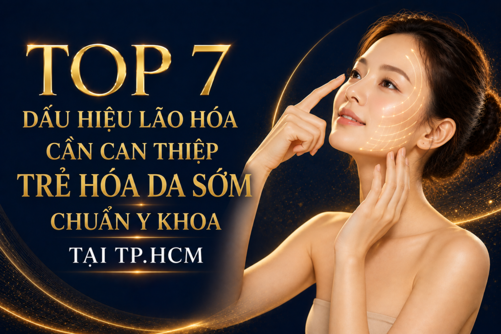 7 Dấu Hiệu Lão Hóa Cần Trẻ Hóa Da Sớm Chuẩn Y Khoa
