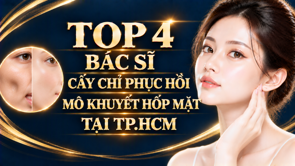 Top 4 Bác Sĩ Cấy Chỉ Phục Hồi Mô Khuyết Hóp Mặt TP.HCM