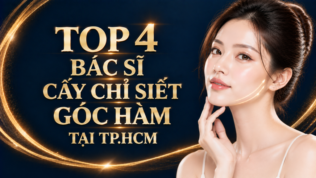 Top 4 Bác Sĩ Cấy Chỉ Siết Góc Hàm TP.HCM