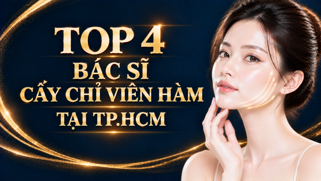 Top 4 Bác Sĩ Cấy Chỉ Viền Hàm TP.HCM Uy Tín