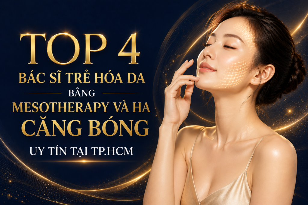 Top 4 Bác Sĩ Trẻ Hóa Da Bằng Mesotherapy HA Căng Bóng TP.HCM