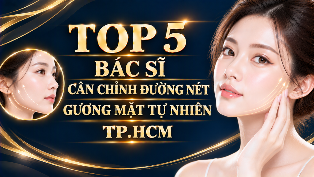 Top 5 Bác Sĩ Cân Chỉnh Đường Nét Gương Mặt Tự Nhiên TP.HCM
