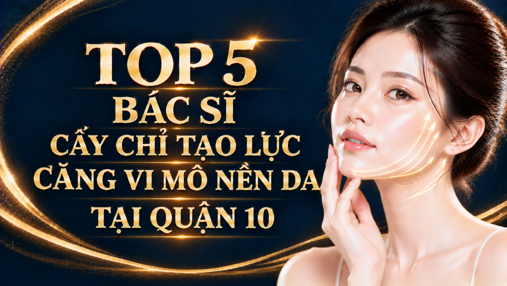 Top 5 Bác Sĩ Cấy Chỉ Tạo Lực Căng Vi Mô Quận 10