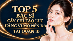 Top 5 Bác Sĩ Cấy Chỉ Tạo Lực Căng Vi Mô Quận 10