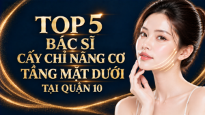 Top 5 Bác Sĩ Cấy Chỉ Tầng Mặt Dưới Quận 10