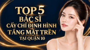 Top 5 Bác Sĩ Cấy Chỉ Tầng Mặt Trên Quận 10