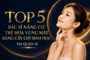 Top 5 Bác Sĩ Nâng Cơ Trẻ Hóa Vùng Mặt Cấy Chỉ Sinh Học Quận 10