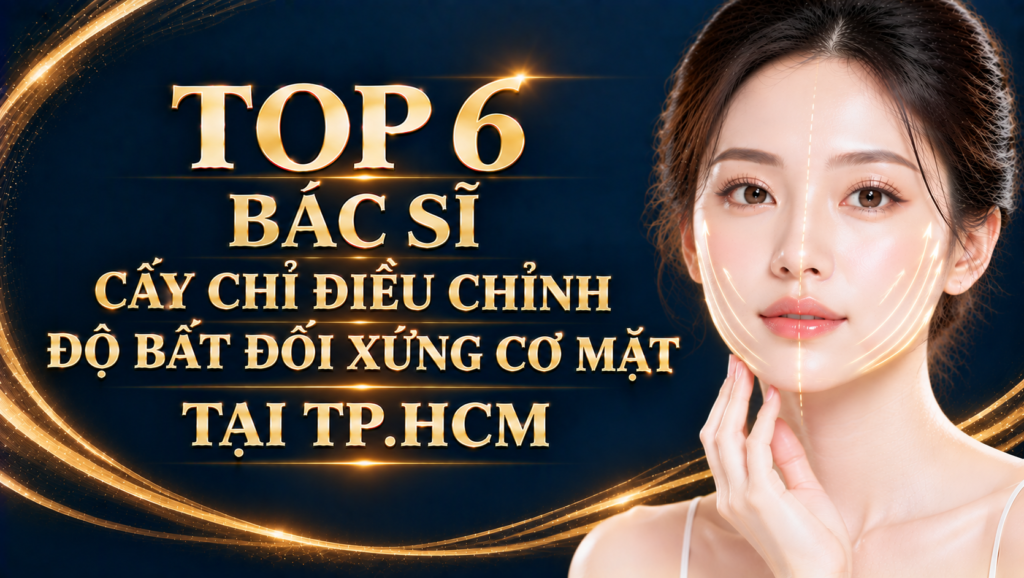 Top 6 Bác Sĩ Cấy Chỉ Cân Chỉnh Cơ Mặt TP.HCM